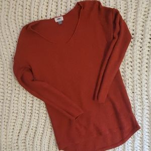 Red/orange long sweater